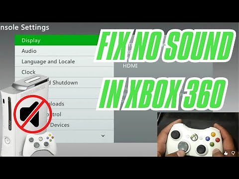 How to Fix Xbox 360 Audio/Sound Setting Easy steps