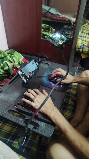 mini keyboard and mouse gameplay #gaming #freefire #raistar #shorts