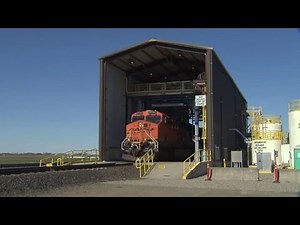 BNSF's re-spray facility in Pasco, Wash.