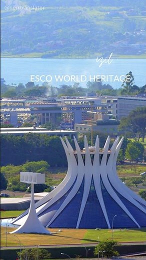 UNESCO WORLD HERITAGE SITES - Brasilia, Brazil 😍 #Brasilia #Brazil
