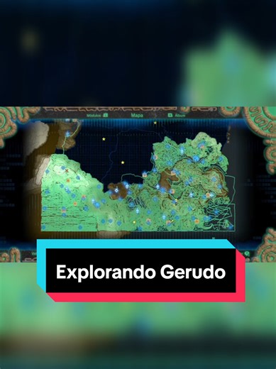 Explorando la región de Gerudo en Breath of the Wild