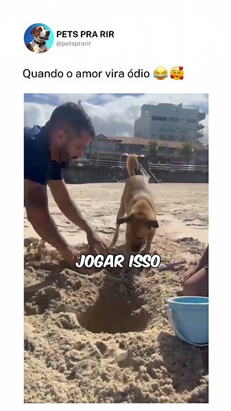 Deixou de amar😂😂🐶