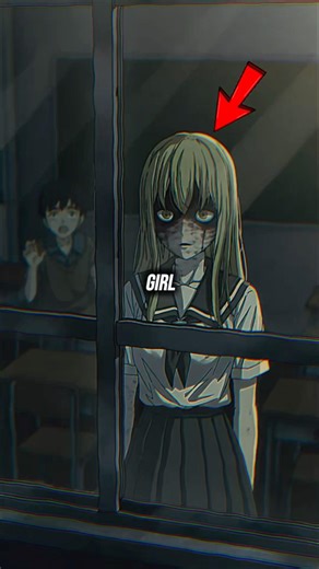 Japanese School Horror – The Girl in Classroom 3 👻🇯🇵 #shorts
