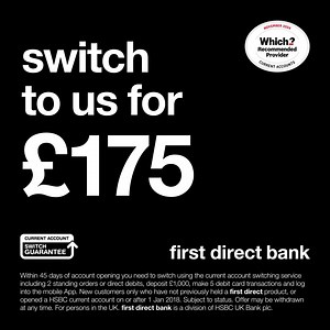 3.7K views · 12 reactions | £175 for switching and you’ll get award-winning customer service whenever you need it – what are you waiting for? https://firstdirect.hsbc/6187tKdwx T&C's apply. See video for more details. | first direct | Facebook