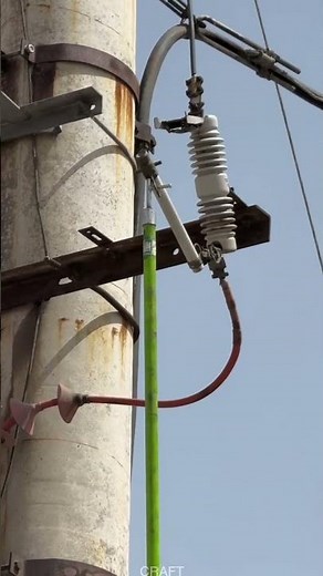 Electrical Pole Maintenance Work