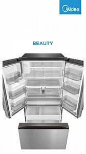 6 comments | Our Midea French door refrigerator stores food within easy reach while providing ample and flexible storage for wide items. Learn more at https://www.midea.com/us/refrigerators | Midea | Facebook