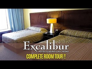 Excalibur Resort Tower Queen Room Tour