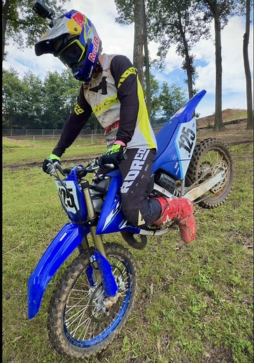Hijacked one of @Yamaha Motor USA’s demo YZ125’s to give it a good clean out around Budds Creek while we are here for the @Blucruofficial invitational. What Yami should I sneak out on tomorrow? Been eyeing up the TTR230 👀 #YZ125 #2stroke #yamaha