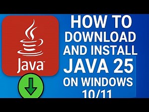 How to Download and Install Java 25 & Java 23 on Windows 11/10 | Latest 2025 JDK Installation Guide