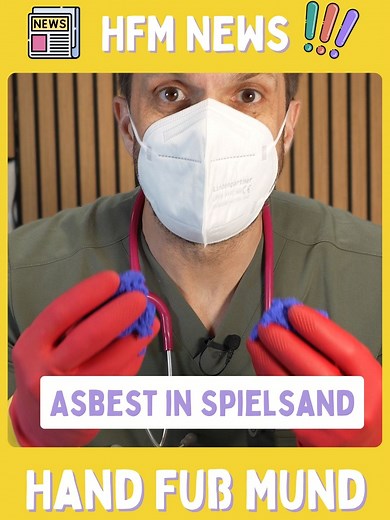 Achtung: Asbest in Spielsand gefunden!