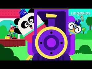VEHICLE SONGS 🚌 🚂 Wheels on the bus + More songs for kids | Lingokids