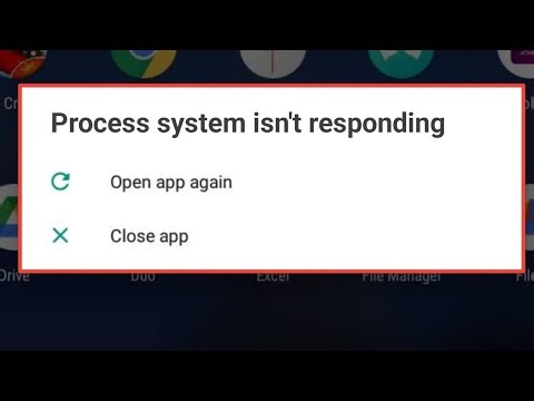 Process System Isn't Responding Android | Process System Isn't Responding Problem