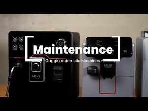 How to Clean and Maintain Your Gaggia Automatic Coffee Machine