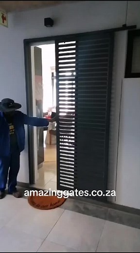 Sliding security gates installed in houghton johannesburg #securitygatessystem #drivewaygates