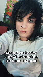 118K views · 3.8K reactions | Will this AI Anime Filter make me L from Death Note | Johnnie Guilbert | Facebook