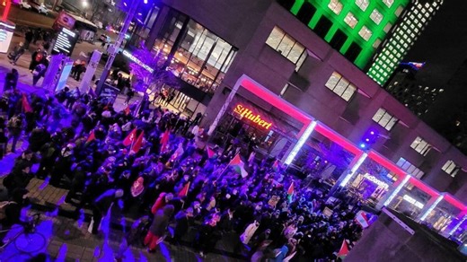 At least 3 arrested after anti-NATO, pro-Palestinian protests in Montreal