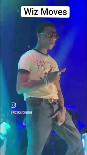Wizkid shows off his dance moves #wizkid #afrobeats