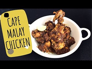Yummy Cape Malay Chicken Curry | Simple Chicken Curry For Beginners || CAPE MALAY CUISINE ||