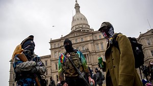 Michigan Capitol protest remains 'calm' on Sunday