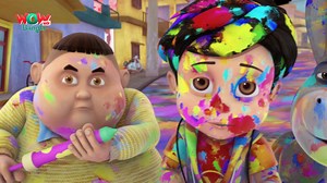 48K views · 2.3K reactions | Vir, Imli, Chulbul & Gintu are enjoying Holi. Bunty tries to trap Vir but instead, Vir keeps trapping him and throwing balloons on him with a canon made by Gintu. To know more, watch the full episode!! | Wow Kidz Bangla | Facebook