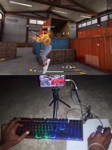 Lol wall free fire desert 🔫#gaming #shortvideo #desigamer