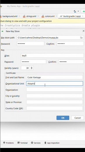 How to create app bundle in Android Studio .aab file #androidtutorial #androidstudio #apk