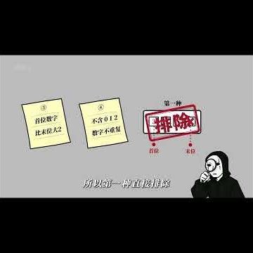 只有一次机会！解开这四位数密码直 推理 #涨知识 #认知觉醒 #底层逻辑