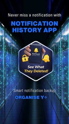 Never Miss Notifications Again 😱 | NotiVault App #androidapps #notificationhistory