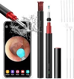 Amazon.com: Bebird R1 Replacement Tips, Wax Removal Tips for Ear, 2-in-1 Ear Cam Cleaner Base and Storage Case for 9 Scoops & 1 Safety Plug, Compatible with R1/R3/X1/X3/W3 and Other Brand Models : Health & Household