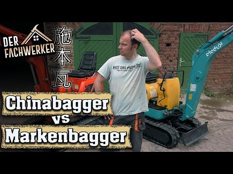 Minibagger aus China - Ist billiger etwa besser?