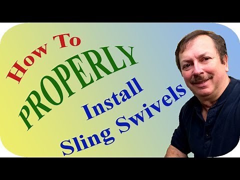 Installing Sling Swivels In Your Rifle Or Shotgun