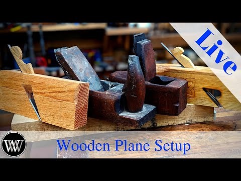 How to setup a Wooden hand plane