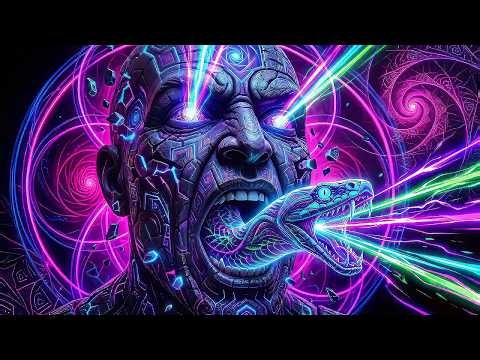 Dark Psytrance Mix - FRACTAL GOD | Cosmic Awakening