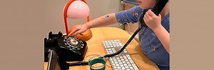 Making a functional rotary telephone for a child