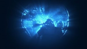 Digital Globe Logo Animation (Portrait) | Renderforest