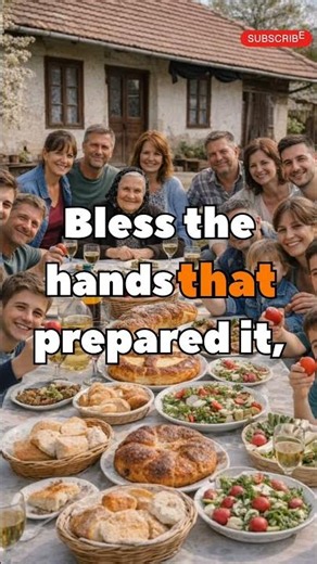 🙏Prayer Before Eating Your Food Today 🍽️ #jesus #godsays #dailyprayer #prayer #thankyou