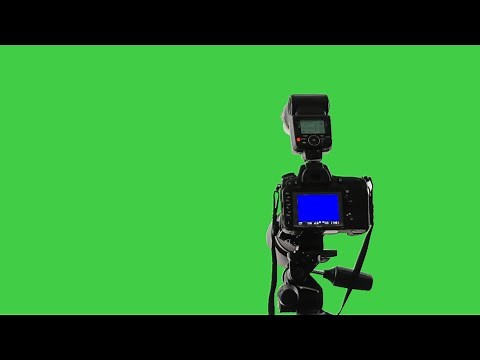 Vlogging camera Green Screen