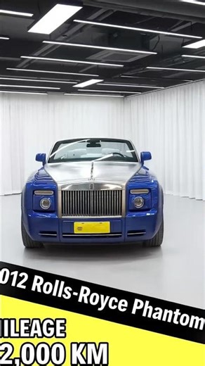 2012 Rolls-Royce Phantom Convertible: Scarcity That Sends Prices Soaring! #shorts