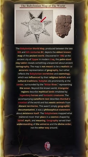 Ancient Babylonian Maps Measured Meaning Not Distance