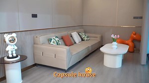 SH Modern Design Prefab Living Luxury Fashion Garden Pod Modular Extendable Container Homes Apple Cabin With Terrace