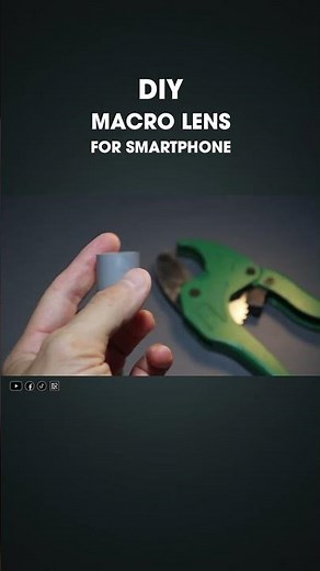 How to make macro lens for smartphone using old camera lens