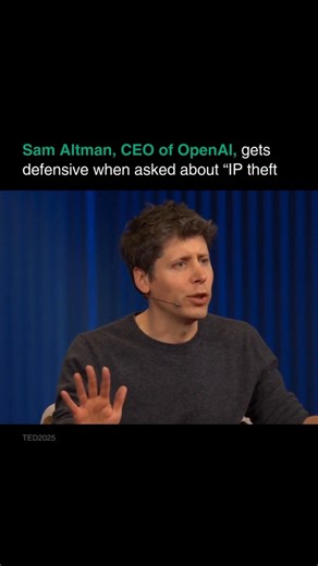205 comments | Sam Altman got a little defensive at TED when asked if generating a Charlie Brown cartoon with ChatGPT was basically IP theft. The crowd clapped. He didn’t love it. What do you think? : @ted | Chatgptricks | Facebook
