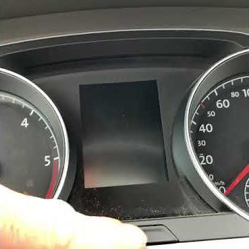 Remise à 0 ou réinitialisation autonomie de vidange VW Golf 7 (VII) (2012-2020)