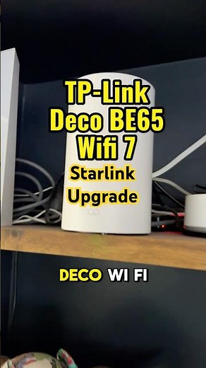 Starlink Upgrade with TP-Link Deco BE65 – Huge Speed Boost