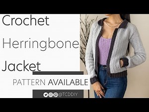 How To Crochet A Cardigan Jacket | Pattern & Tutorial DIY