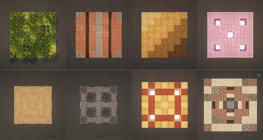 20 idées de motifs et design pour vos sols dans Minecraft - Minecraft.fr