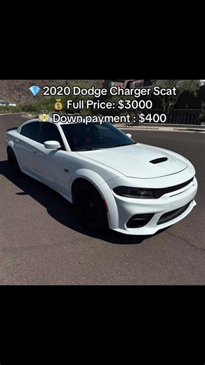 🚨 SCAT PACK WIDEBODY FOR $3K?! 😳🔥 🚨 💎 2020 Dodge Charger Scat Pack Widebody 👀 ONLY 45K MILES 📄 Clean Title 💰 Asking Price: $3000 💵 Down: $400 📆 Financing Available 🔥 Fully Loaded Red Interior 😮‍🔥 ❄️ Heated Cooled Seats 🌞 Sunroof 🏁 SRT Drive Modes 💪 Widebody Stance — aggressive look 🚗 Loud, fast, and built to turn heads ⚠️ This is NOT going to last — serious buyers only 📲 DM NOW before it’s gone!! ⸻ Hashtags: #DodgeCharger #ScatPack #Widebody #SRT #MuscleCar