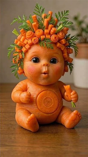 The Cutest Adventures of the Sweet Carrot Baby! 🥕✨