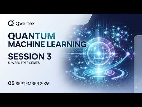 Quantum Machine Learning | Session 3 Qiskit & PennyLane Basics | QVertex 5-Week FREE QML Series