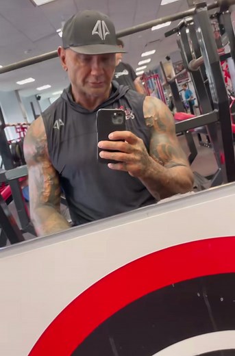 Powerful Gym Workout with Dave Bautista in Florida